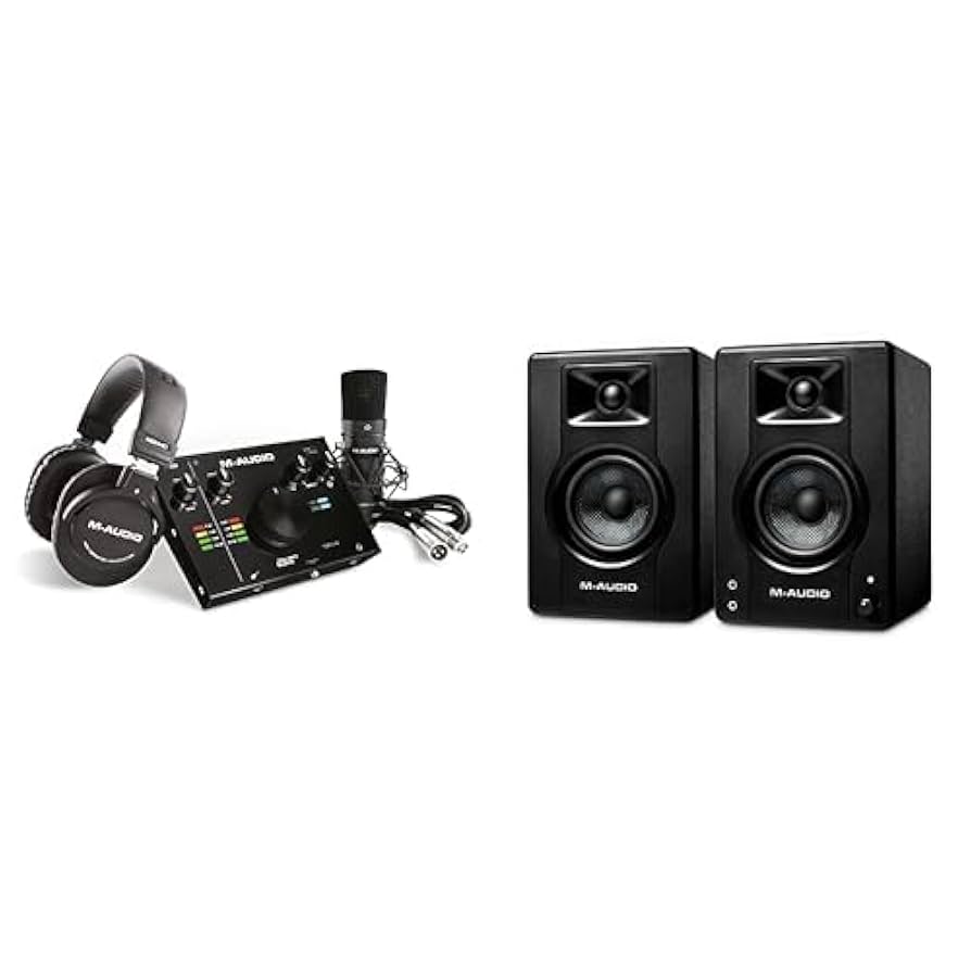 Amazon.com: M-Audio AIR 192,4 Vocal Studio Pro + BX3, Scheda